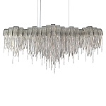 Люстра подвесная с металлическими дугами и длинными цепочками 115 см Atlantis Chain варинант исполнения - 15 | Loft Concept в Ижевске