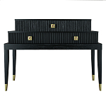 Премиальная Консоль с тремя ящиками Elsa Dreams Black варинант исполнения - 4 | Loft Concept в Ижевске