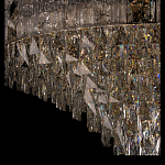 Люстра с каскадом из прозрачного хрусталя Constant Sparks варинант исполнения - 12 | Loft Concept в Ижевске