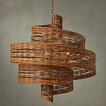 Люстра фактурная в виде спирали Enveloping Art варинант исполнения - 4 | Loft Concept в Ижевске