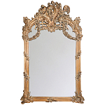 Зеркало настенное в ажурной раме с эффектом старины Classic Ornament Mirror варинант исполнения - 1 | Loft Concept в Ижевске