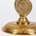 Кофейный стол из металла с круглой столешницей Table Gold Metal варинант исполнения - 3 | Loft Concept в Ижевске