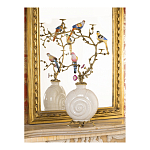 Подсвечник с декором из птиц на ветвях Birds of Paradise варинант исполнения - 4 | Loft Concept в Ижевске