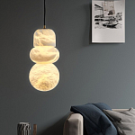 Подвесной светильник с фигурными плафонами Stone Triad варинант исполнения - 3 | Loft Concept в Ижевске