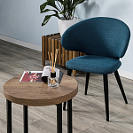 Стол журнальный круглый в стиле лофт Urban Style Space 2 варинант исполнения - 3 | Loft Concept в Ижевске