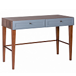 Стол письменный из массива бука с 2-мя ящиками серый Wenge Light варинант исполнения - 1 | Loft Concept в Ижевске