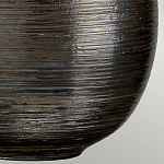 Настольная лампа с круглым фарфоровым основанием ручной работы с покрытием глазурью и белым абажуром из искусственного шелка Elstead Lighting варинант исполнения - 5 | Loft Concept в Ижевске