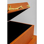 Комплект оранжевых чемоданов Golden Twigs варинант исполнения - 3 | Loft Concept в Ижевске