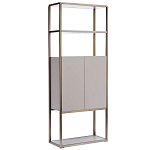 Стеллаж с дверцами и полками для хранения Expanse варинант исполнения - 1 | Loft Concept в Ижевске