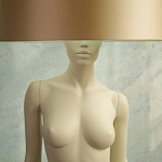 Лампа MANNEQUIN LAMP с абажуром изгибы тела варинант исполнения - 8 | Loft Concept в Ижевске