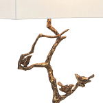 Настольная лампа на ветвистом корпусе с птичками Inspiration from Nature варинант исполнения - 1 | Loft Concept в Ижевске