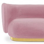 Диван с обивкой из искусственного меха Ambrose Soft Sofa варинант исполнения - 4 | Loft Concept в Ижевске