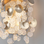 Бра с декоративными подвесками из прозрачного стекла в форме монеток FAIRYTREE Light варинант исполнения - 4 | Loft Concept в Ижевске