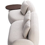 Модульный Диван Orus с овальным столиком  варинант исполнения - 5 | Loft Concept в Ижевске