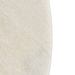 Стол обеденный с круглой столешницей из керамики на четырех черных ножках Sand Ceramics варинант исполнения - 3 | Loft Concept в Ижевске