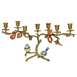 Бронзовый подсвечник на 7 свечей Eden Garden варинант исполнения - 1 | Loft Concept в Ижевске