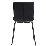 Стул черный с обивкой из велюра Black Archie Chair варинант исполнения - 4 | Loft Concept в Ижевске