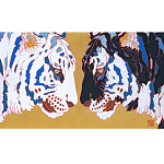 Картина Тигры Pair of Predatory Tigers варинант исполнения - 1 | Loft Concept в Ижевске