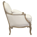 Кресло Ava Classical Armchair beige flax варинант исполнения - 1 | Loft Concept в Ижевске