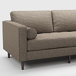 Мебельная ткань Шенилл коричневый цвет 142 см T4-54 варинант исполнения - 5 | Loft Concept в Ижевске