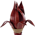 Настольная лампа красная INDONESIAN LAMPS варинант исполнения - 2 | Loft Concept в Ижевске