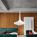 Подвесной вязаный белый светильник «Лампа Марракеша» варинант исполнения - 4 | Loft Concept в Ижевске