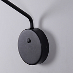 Бра с длинным чёрным металлическим каркасом Bendik Lighting варинант исполнения - 6 | Loft Concept в Ижевске