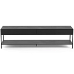 ТВ-тумба из металла с 2-мя ящиками Kelsey Metal TV Stand варинант исполнения - 1 | Loft Concept в Ижевске