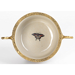 Фарфоровая чаша с бронзовыми элементами Eden Garden варинант исполнения - 4 | Loft Concept в Ижевске