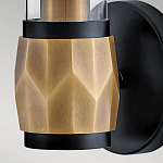 Бра для ванных комнат с прозрачным стеклянным плафоном в форме цилиндра Hinkley варинант исполнения - 15 | Loft Concept в Ижевске