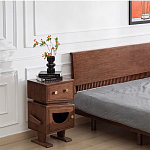 Тумбочка прикроватная с ящиком и дверцей Робот Robot Desk варинант исполнения - 8 | Loft Concept в Ижевске