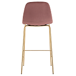 Барный стул на золотистых ножках VENDRAMIN Pink варинант исполнения - 5 | Loft Concept в Ижевске