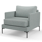 Мебельная ткань Шенилл голубой цвет 138 см T4-20 варинант исполнения - 8 | Loft Concept в Ижевске