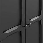 Шкаф черный Silva Black Cabinet варинант исполнения - 5 | Loft Concept в Ижевске