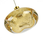 Подвесной светильник с прозрачным стеклянным плафоном округлой формы Effervia  варинант исполнения - 12 | Loft Concept в Ижевске