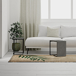 Комплект из 2-х приставных столов серого цвета из дерева ZIGOSH RETRO GREY варинант исполнения - 3 | Loft Concept в Ижевске