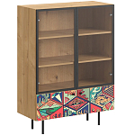 Витрина с изображением на дверцах Elise Cupboard варинант исполнения - 15 | Loft Concept в Ижевске