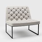 Мебельная ткань Sorbettol Шенилл Сееро-бежевый N 1120 варинант исполнения - 7 | Loft Concept в Ижевске