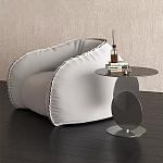 Дизайнерский журнальный стол с основанием из круглых элементов Lirod варинант исполнения - 2 | Loft Concept в Ижевске