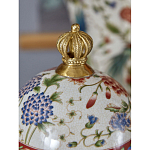 Шкатулка в форме яйца на величественных львах из фарфора с бронзовыми элементами Eden Garden варинант исполнения - 5 | Loft Concept в Ижевске