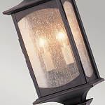 Настенный фонарь в форме фонаря со стеклом с эффектом пузырьков воздуха Feiss варинант исполнения - 5 | Loft Concept в Ижевске