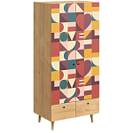 Шкаф с принтом The rebus of love варинант исполнения - 1 | Loft Concept в Ижевске