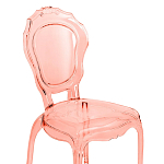 Прозрачный стул розовый LOUIS GHOST CHAIR Pink варинант исполнения - 4 | Loft Concept в Ижевске