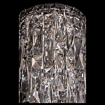 Бра с каскадом из прозрачного хрусталя и корпусом из металла цвета хром Constant Sparks варинант исполнения - 1 | Loft Concept в Ижевске