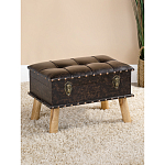 Пуф Leather Chest варинант исполнения - 5 | Loft Concept в Ижевске