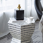 Мраморная шкатулка с бюстом из металла KELLY WEARSTLER варинант исполнения - 11 | Loft Concept в Ижевске