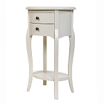 Белая тумба на фигурных ножках Shelby варинант исполнения - 2 | Loft Concept в Ижевске