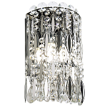 Бра с металлическими и хрустальными подвесками Bonnay Crystal Chrome Wall Lamp варинант исполнения - 1 | Loft Concept в Ижевске