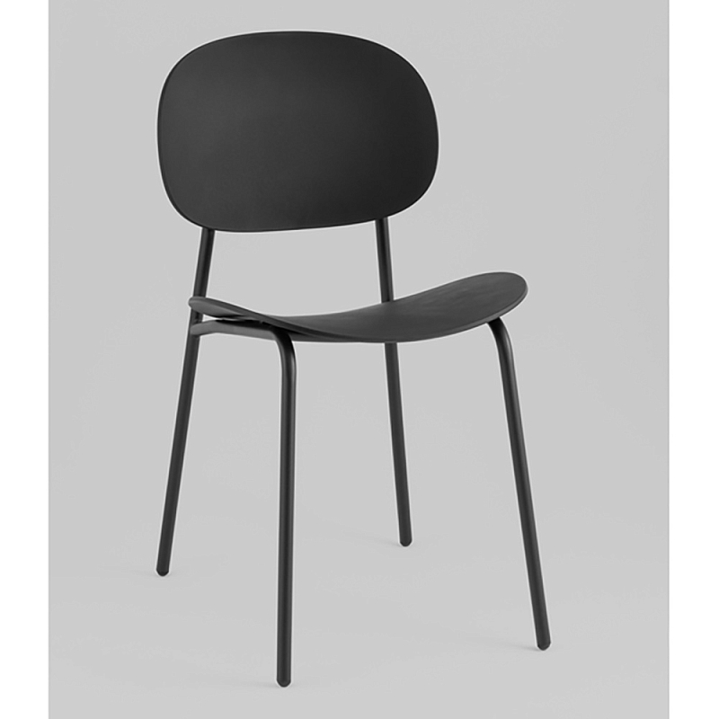 Стул Edie пластик черный Черный Стул Edie пластик черный Черный в Ижевске | Loft Concept