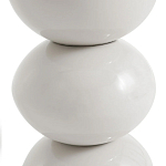 Приставной столик белого цвета Bead варинант исполнения - 2 | Loft Concept в Ижевске